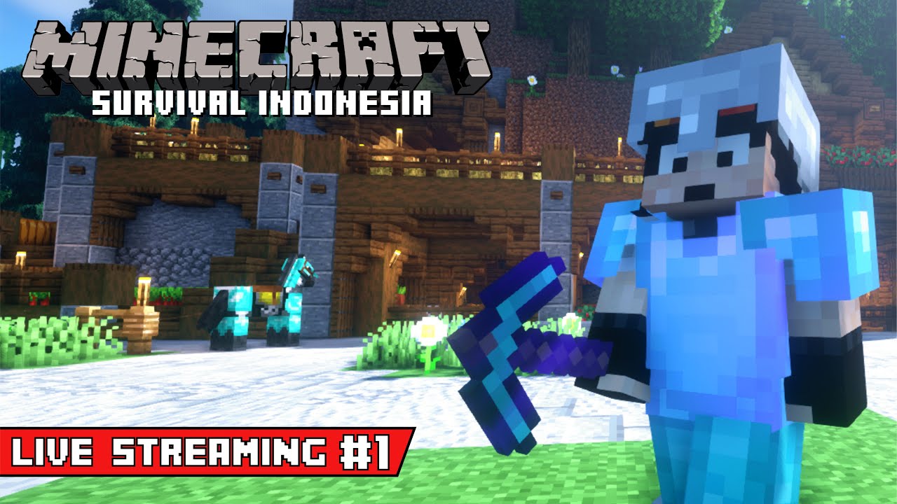 Farming Mining Dan Nyari Resource Minecraft Survival Indonesia