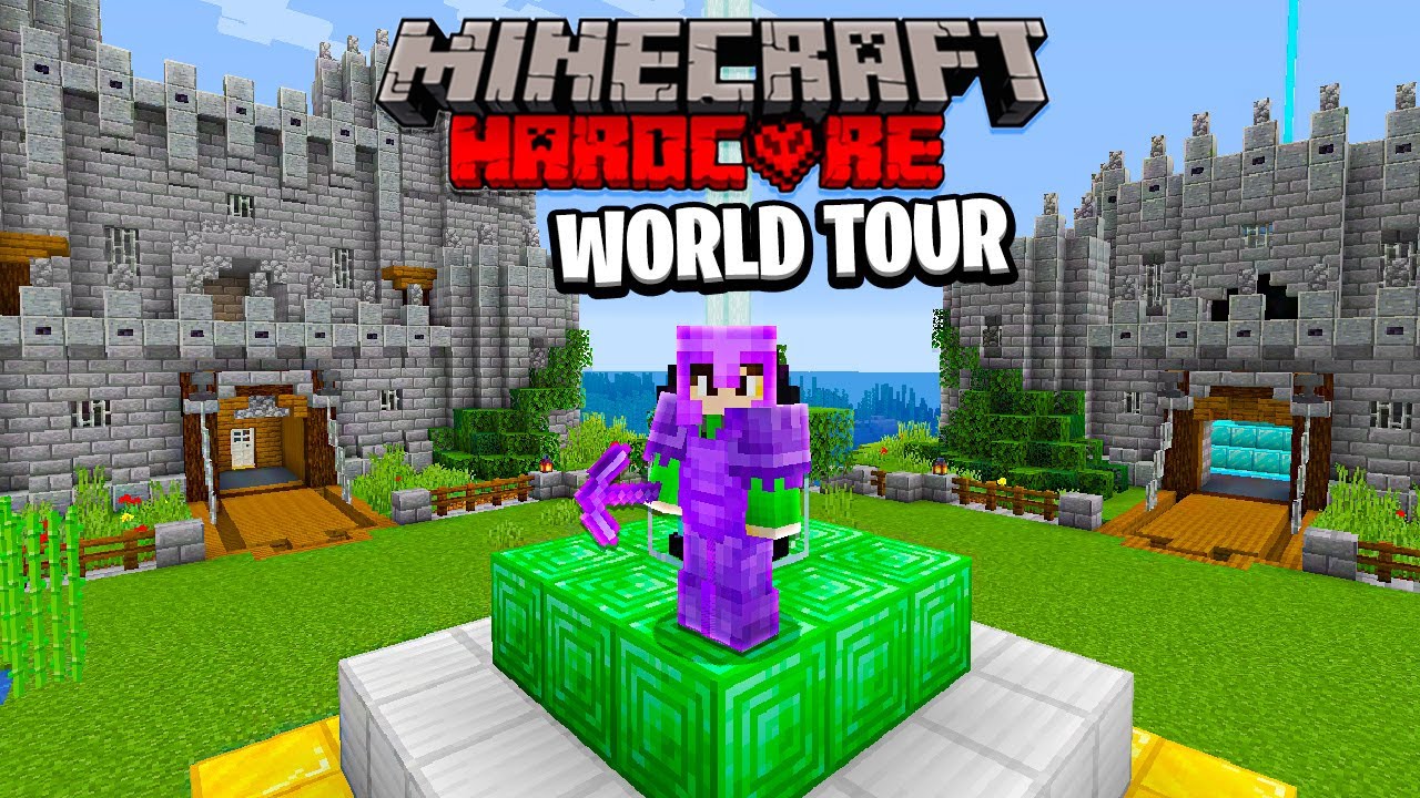 My Hardcore World Tour Days Minecraft Videos