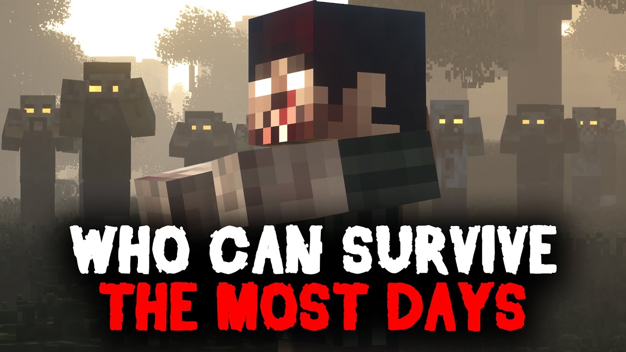 Whoever Can Survive The Most Days In A Zombie Apocalypses In Hardcore