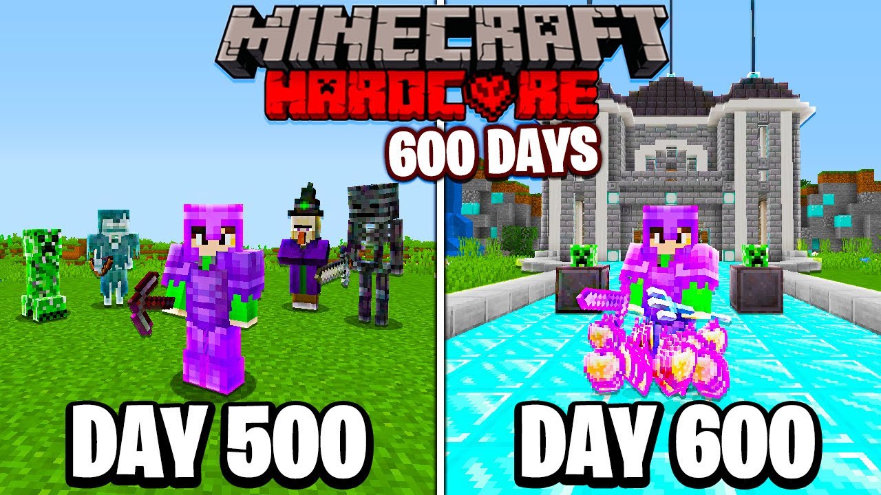 I Survived Days In Hardcore Minecraft Minecraft Videos