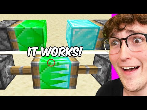 Testing Viral Minecraft Hacks That Are 100 Real Minecraft Videos