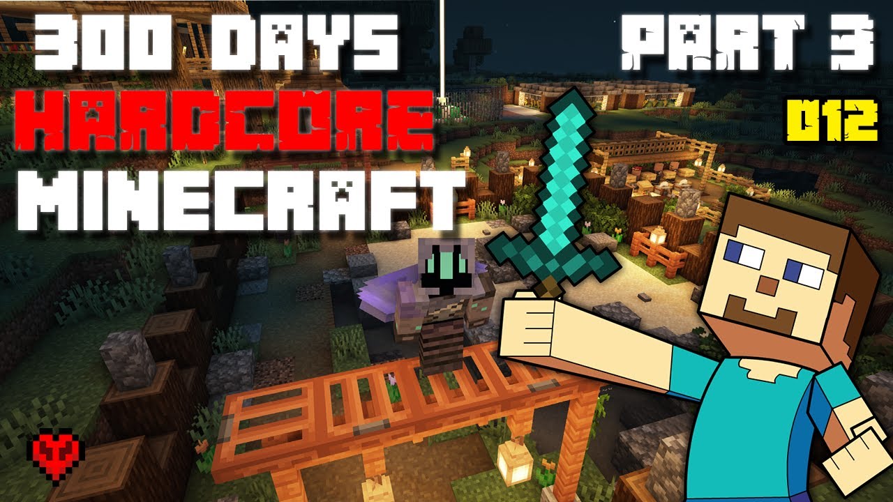 I Survived Days In Minecraft Hardcore Part Minecraft Videos