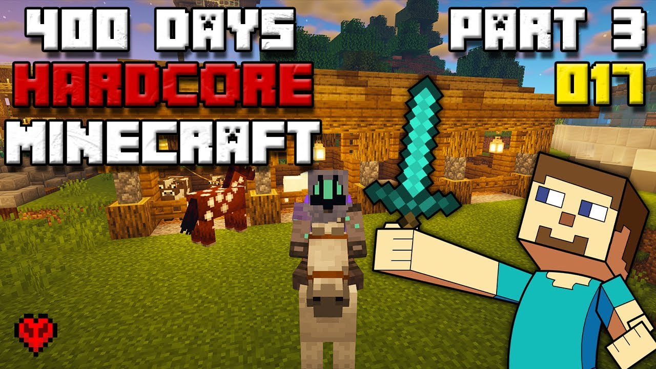 I Survived Days In Minecraft Hardcore Part Minecraft Videos