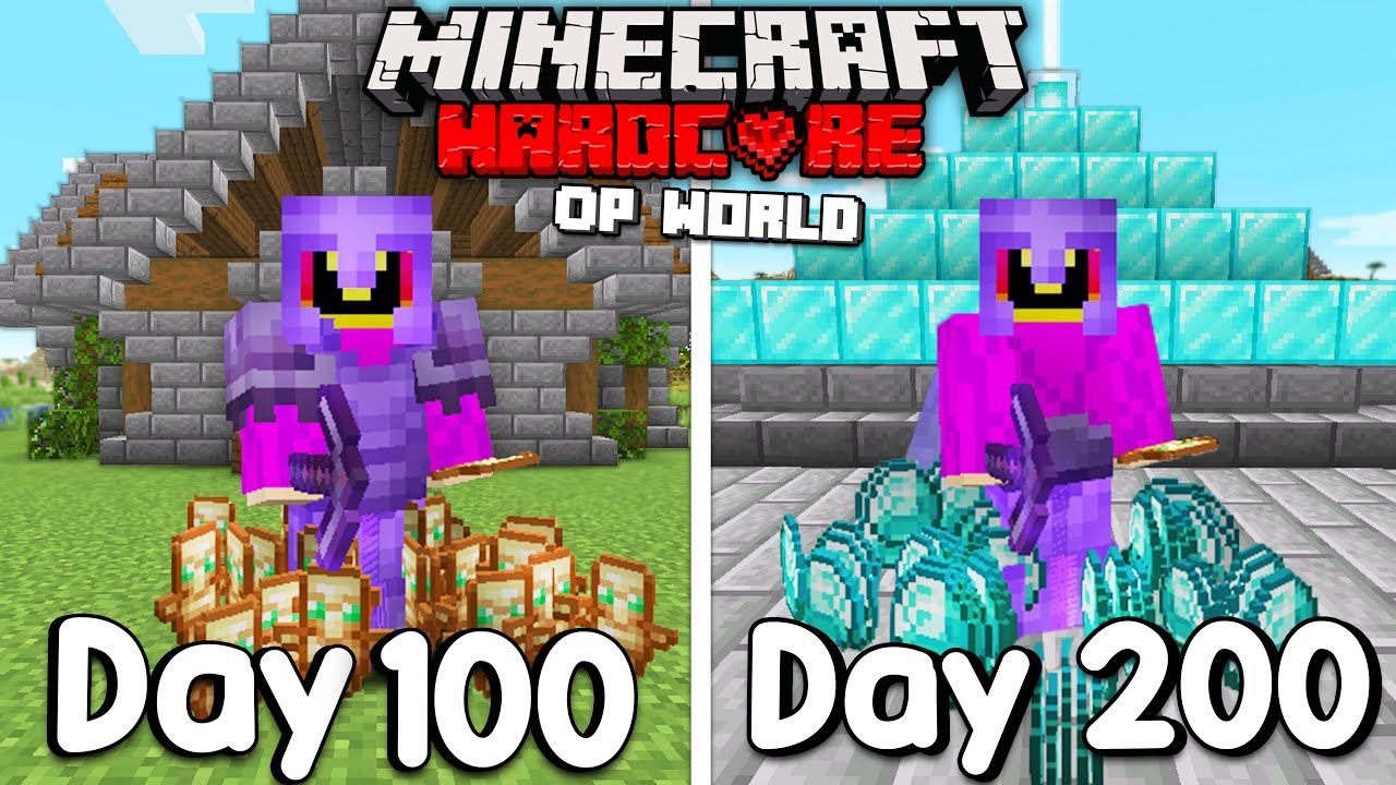 I Survived Days In Hardcore Minecraft Minecraft Videos