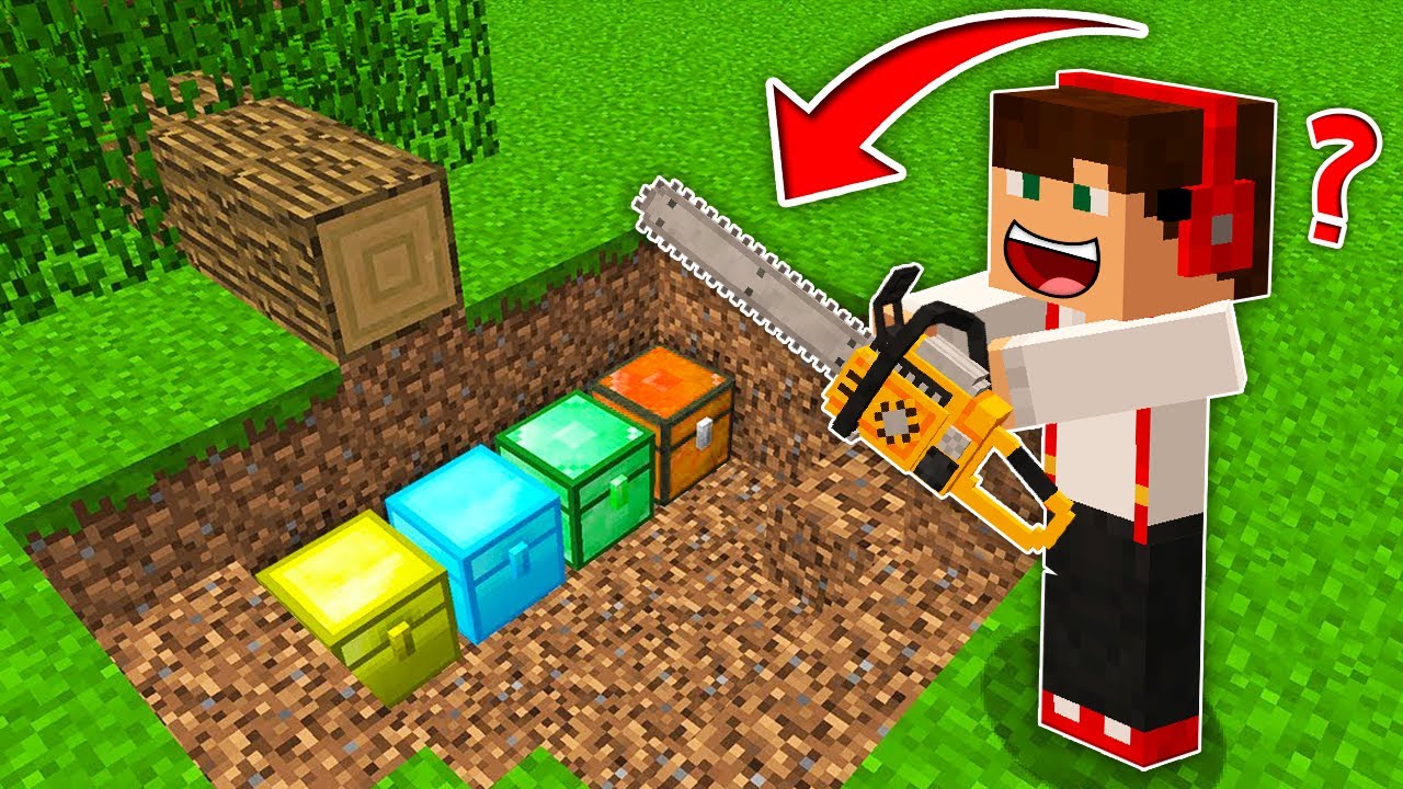 Gplay Odkrywa Sekretne Skrzynie Pod Drzewem W Minecraft Gplay Lumi