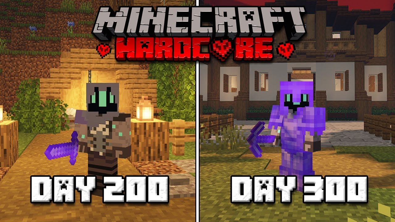 I Survived Days In Minecraft Hardcore Season Minecraft Videos