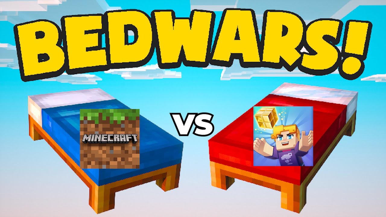 Perbedaan Bedwars Minecraft Vs Bedwars Blockman Go Minecraft Videos