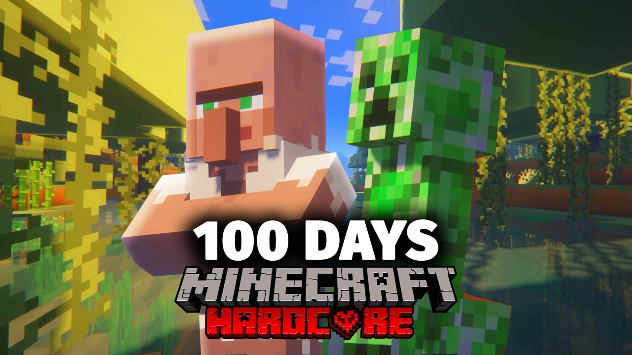 I Spent 100 Days In The Hardcore Minecraft Trailer Here S What