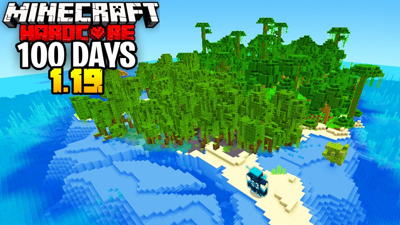 We Survived Days On A Survival Island In Hardcore Minecraft