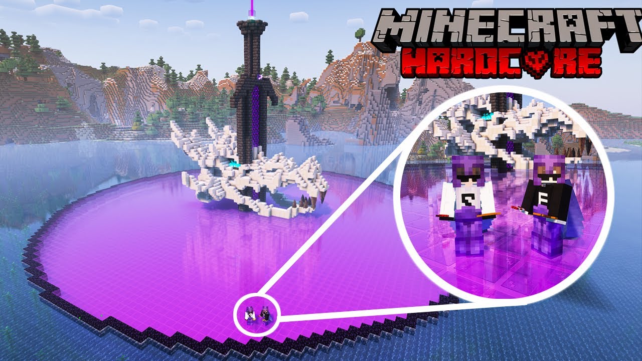 We Transformed The Nether Portal In Minecraft Hardcore Hindi