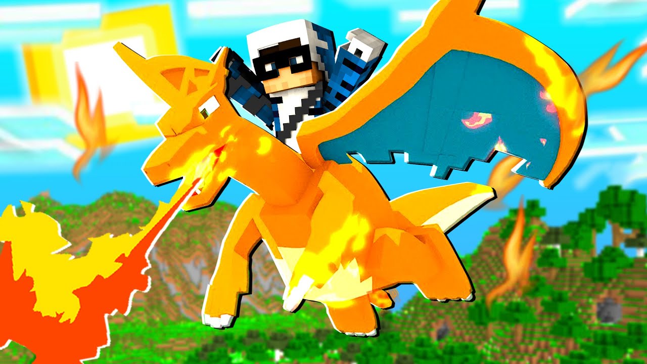 Il Mio Primo Charizard Su Minecraft Ita Minecraft Videos