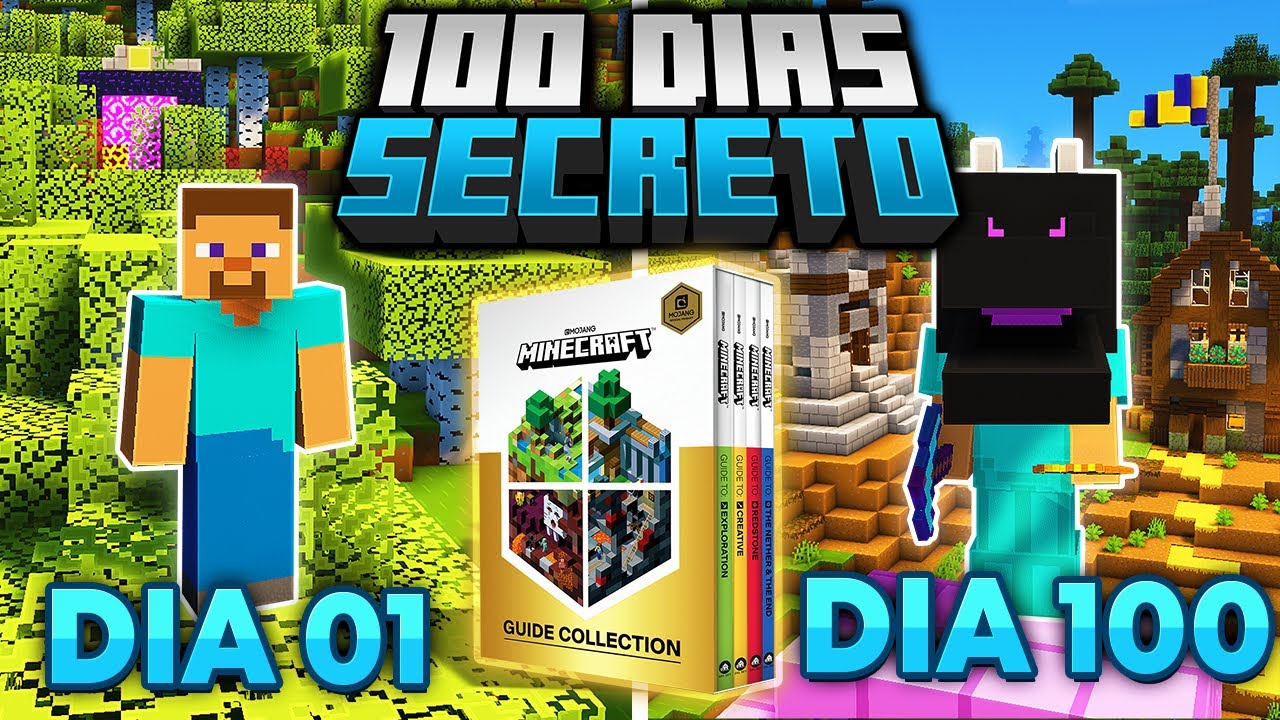 SOBREVIVI 100 DIAS REVELANDO SEGREDOS DO MINECRAFT O FILME