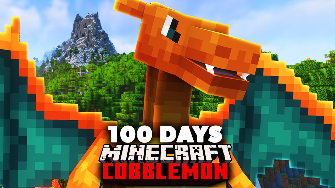 I Spent 100 Days In Minecraft Pokemon Here S What Happened