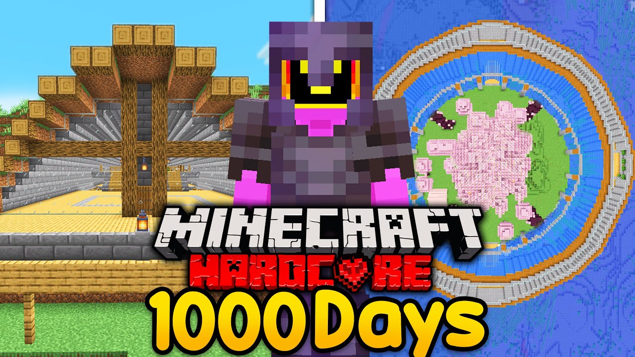 I Survived 1 000 Days In Hardcore Minecraft FULL MOVIE Minecraft