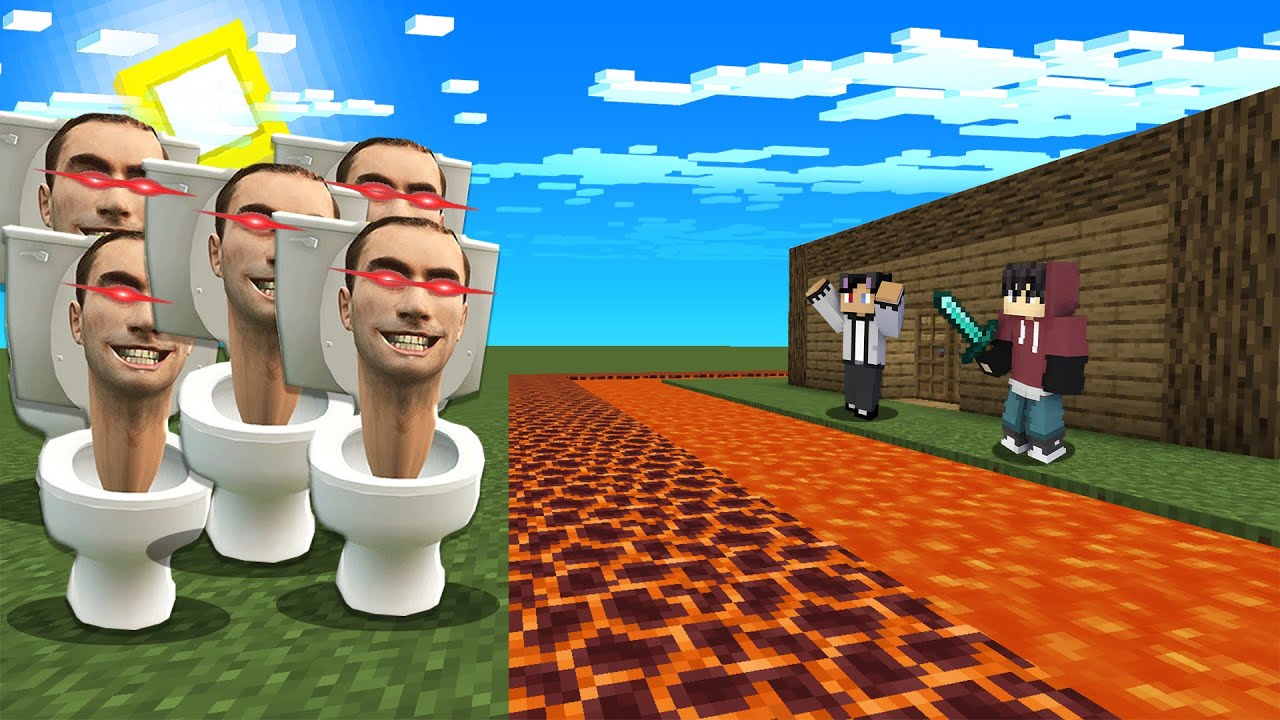 Skibidi Toilet Vs The Most Secure Minecraft House Tagalog