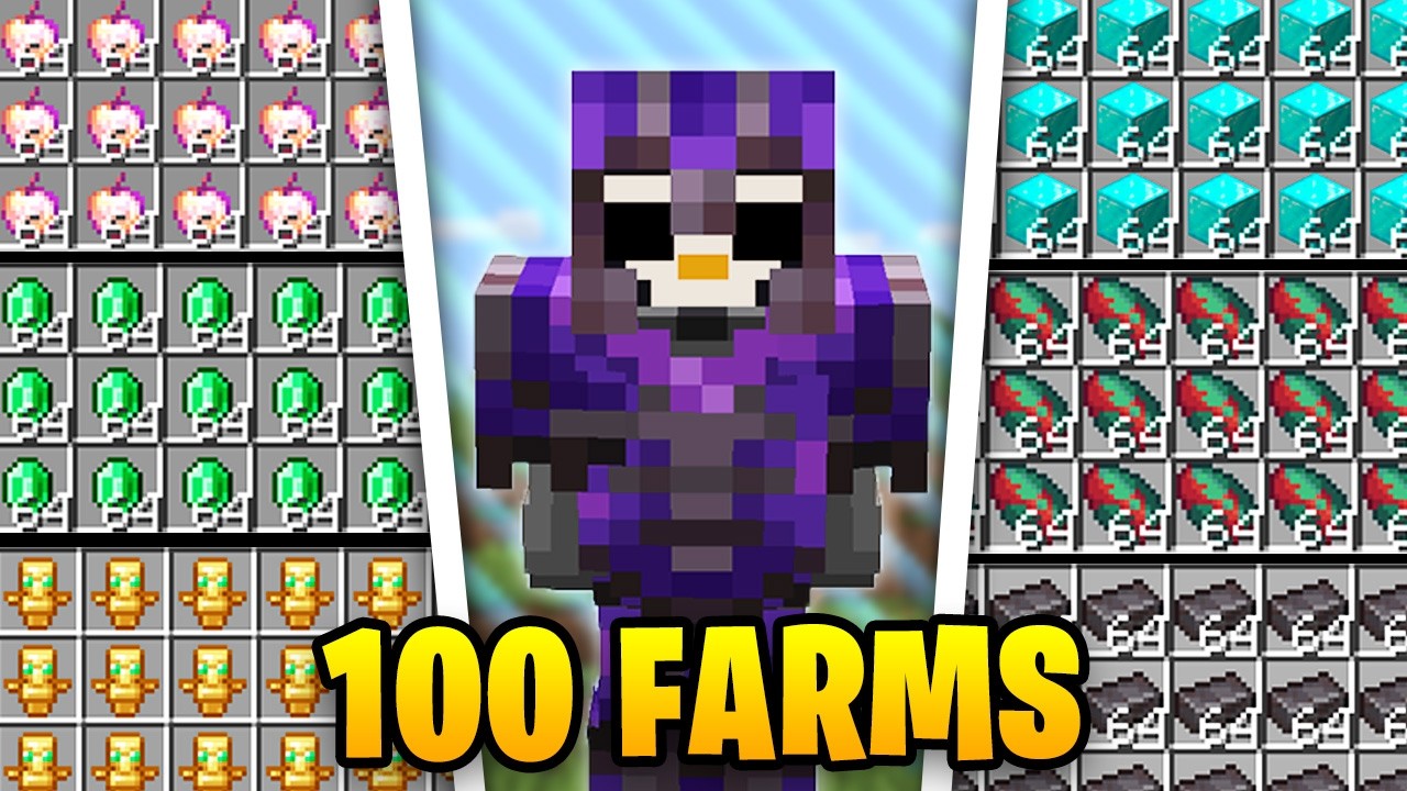 I Built Farms In Minecraft Hardcore Minecraft Videos