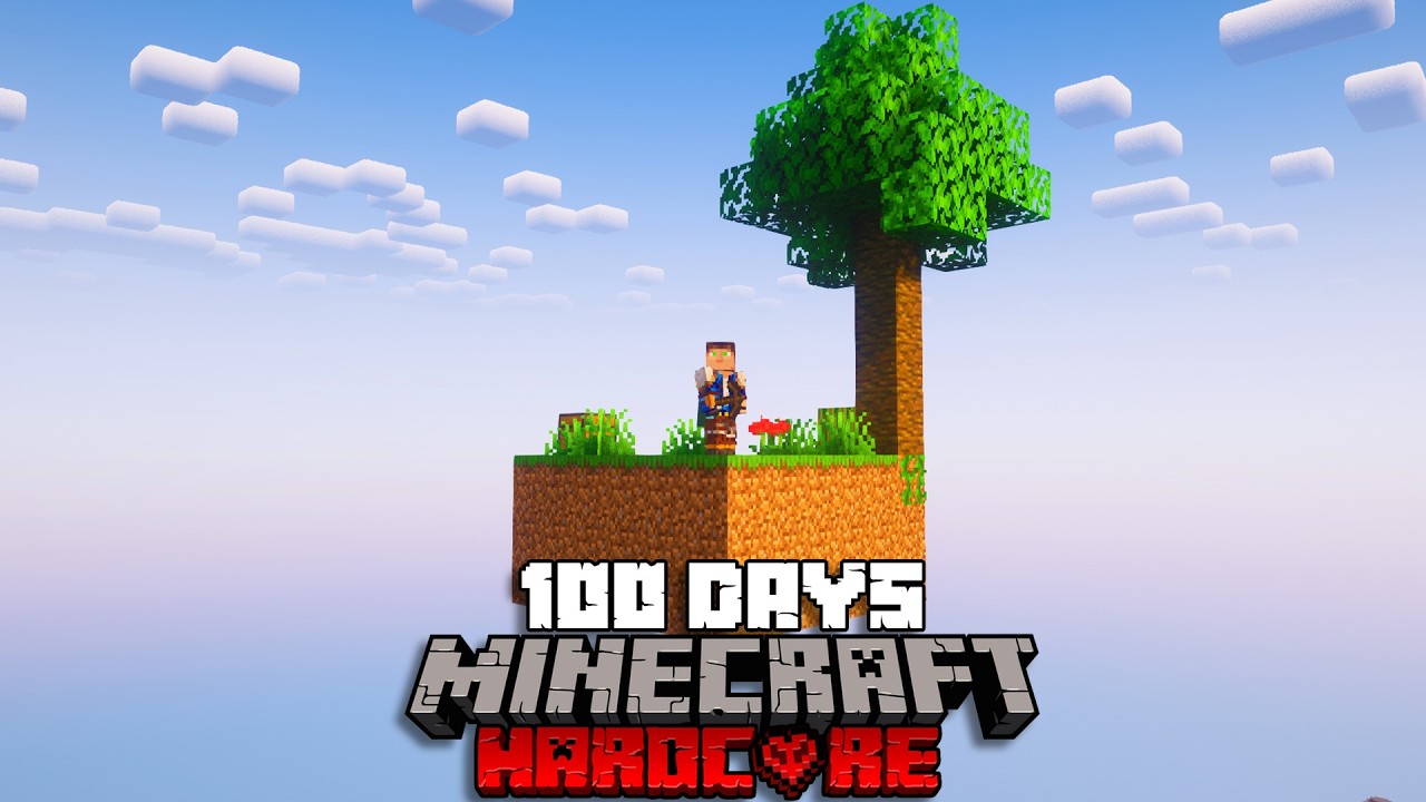 Days Of Skyblock Infinite In Minecraft Hardcore Minecraft Videos