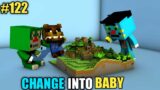#122 | Minecraft | Oggy And Jack Change Into Baby | Minecraft Pe | In Hindi | Rock Indian Gamer |