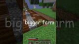 31 INCOMPARABLE seconds of making my wheat farm bigger in minecraft