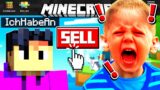 **ANGRY** Kid FREAKED When I SOLD His Minecraft ACCOUNT!