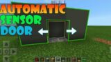 Automatic Sensor Door in Minecraft | Tutorial