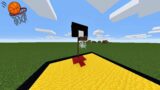 Basket Ball Hoop in Minecraft | Tutorial