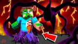 Beating MINECRAFT with THE MINDFLAYER! (demogorgons)