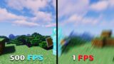Beating Minecraft with 1 FPS…