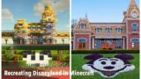 Building Disneyland In Minecraft! | Disneyland Esplanade 1:1 scale Recreation