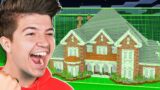 Building a Minecraft House But You HAVE to CHEAT