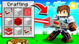 CRAFTING a LASER CANNON in Camp Minecraft!