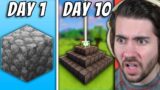 Can I Trade From a Stone Block to a MILLIONAIRE in Minecraft? | E2