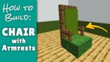 Chair with Armrests – Minecraft Furniture