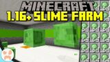 EASY + EFFICIENT SLIME FARM TUTORIAL! | Minecraft 1.16+