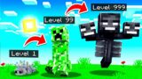 EAT Mobs to GROW in MINECRAFT!