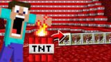 EXPLODING THE NETHER To Find Netherite In Minecraft !!