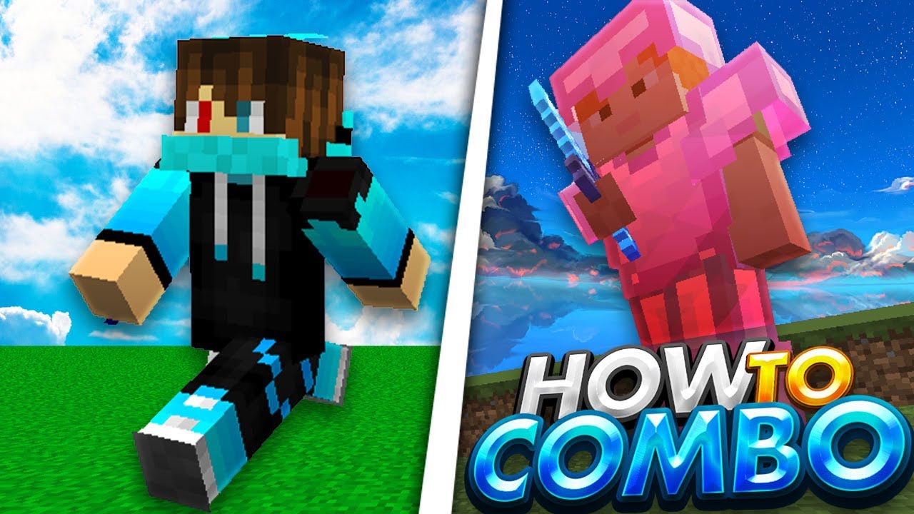 HOW TO COMBO ON THE HIVE SERVER! (Minecraft Bedrock Edition
