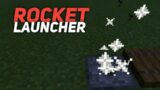 HOW TO MAKE FULLY AUTOMATIC ROCKET LAUNCHER (VERSION 2) IN MINECRAFT PE