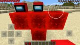 How to Spawn Red Imposter Boss in Minecraft ! Among Us