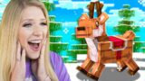 How to Tame a PET Reindeer in Minecraft!