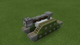 How to build a tank in minecraft!