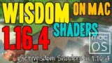 How to get Shaders on Mac (Minecraft 1.16.4) – download & install Wisdom Shaders (+OptiFine on Mac)