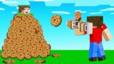 I Added A GUN That Can SHOOT COOKIES! (Minecraft)