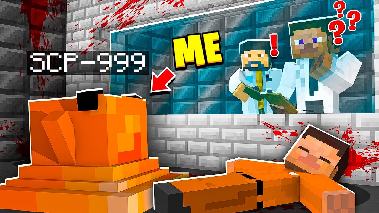 I Became Scp 999 In Minecraft Minecraft Trolling Video Minecraft Videos