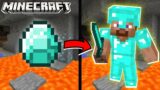 I COVERED MYSELF WITH DIAMONDS IN MINECRAFT