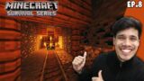 I Found A Mineshaft | Minecraft Survival Series Episode 8