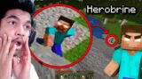 I HAVE FOUND THE REAL HEROBRINE IN MINECRAFT WORLD | FoxIn Gaming