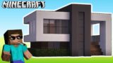 I MADE A MODERN HOUSE IN MINECRAFT | MINECRAFT IN HINDI GAMEPLAY | AYUSH MORE
