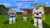 I Named 5,000 Minecraft Dogs After My Subscribers!!!! (5,000 Subscriber Special)