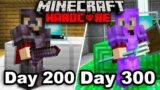I Survived 300 Days in Hardcore Minecraft and This Happened